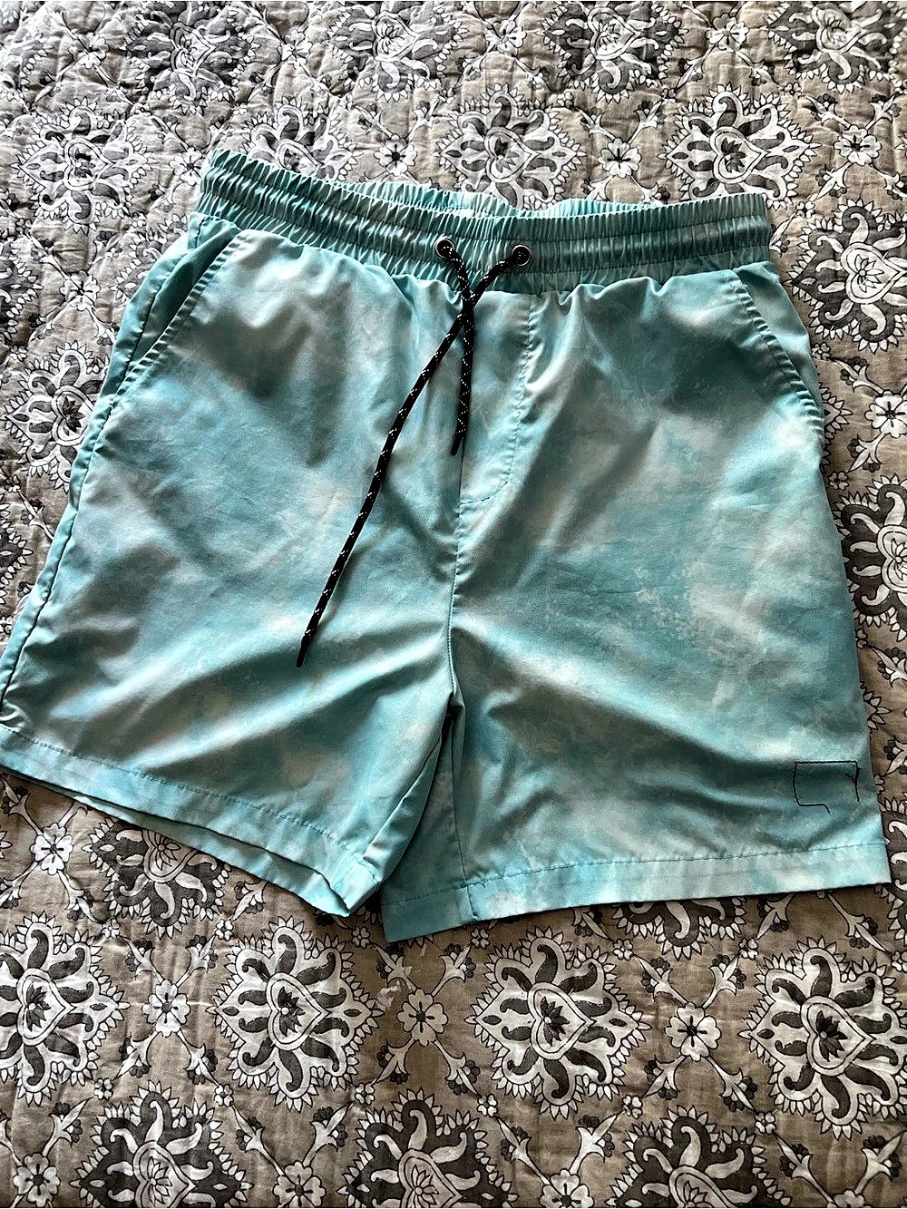 SHEIN Athletic Shorts in Blue Size Small